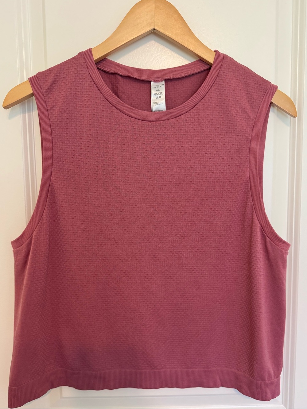 Women’s Athleisure Muscle Tank Top - Dusty Rose